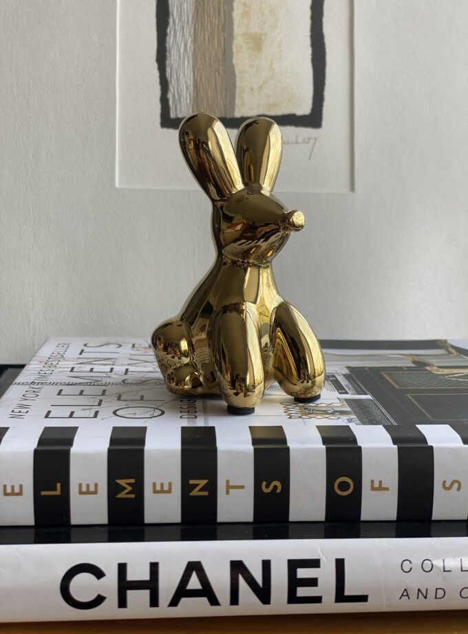 Balloon Rabbit Golden - Mini