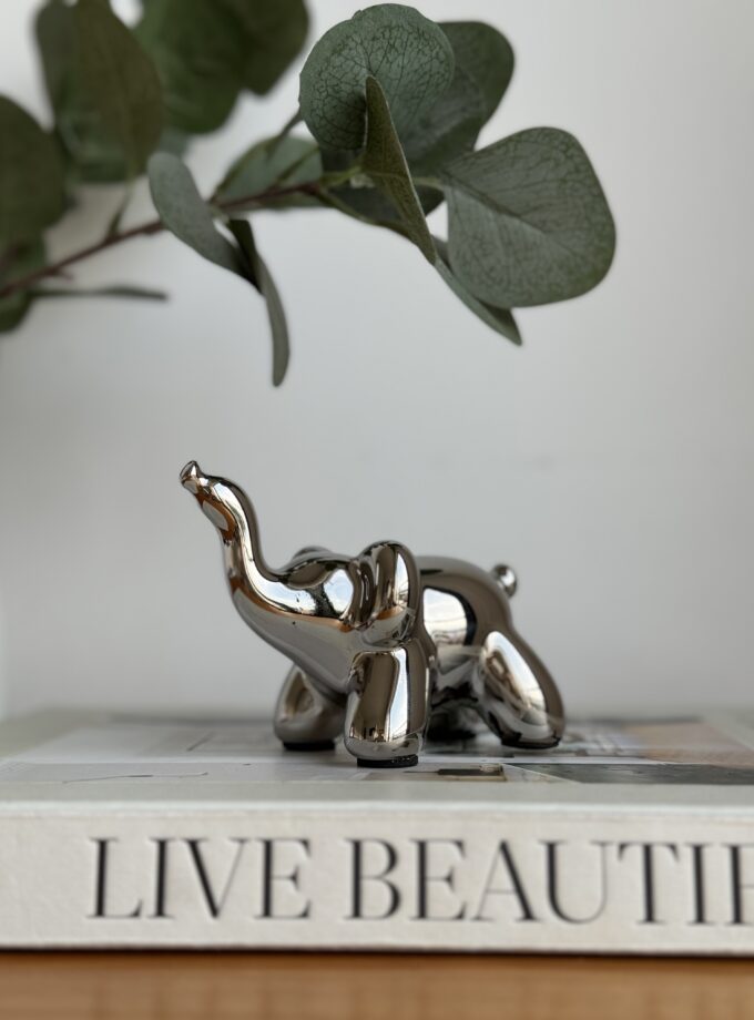 Balloon Elephant Silver - Mini