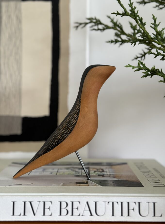 Golondrina de madera Arte Bulos