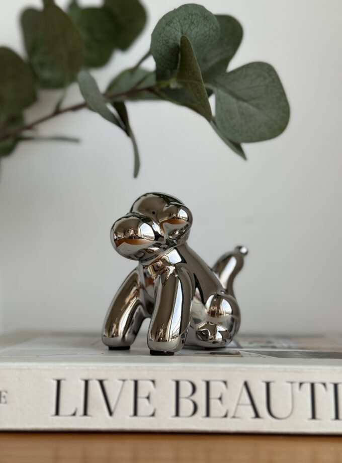 Balloon Monkey Silver  - Mini