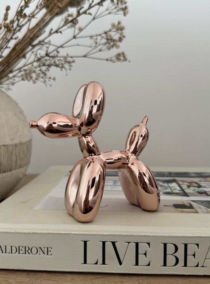 Balloon Dog Rose Gold - Mini